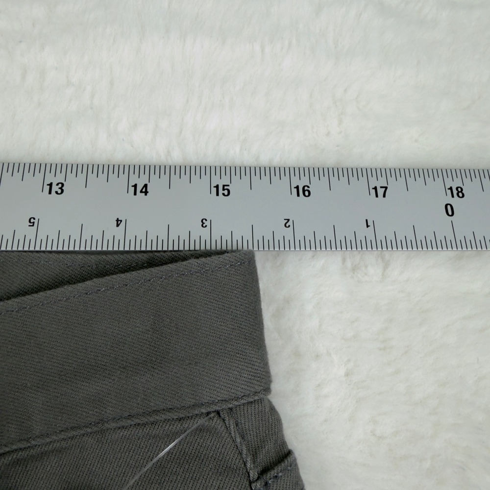Gap Slim Travel Jeans Mens 31x32 Olive Green Grey Stretch Cotton 513447-00-1 - Picture 5 of 9